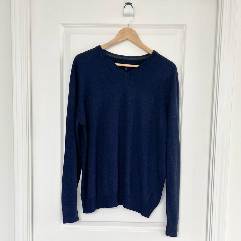 🧵MEN’S CROFT & BARROW LIGHTWEIGHT V-NECK SWEATER
